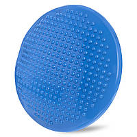 Подушка балансувальна масажна Zelart FI-1514 BALANCE CUSHION діаметр 38 см синій js