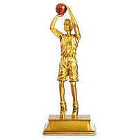 Статуэтка наградная спортивная Баскетбол Баскетболист Zelart HX2094-AA5 js
