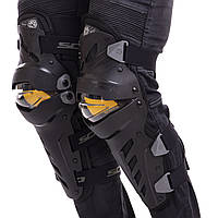 Защита колена и голени SCOYCO ICE BREAKER K17 2шт черный-желтый js