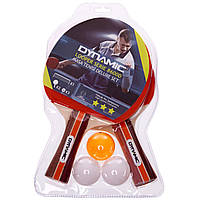 Набор для настольного тенниса DYTIAMIC MT-6107 2 ракетки 3 мяча mn