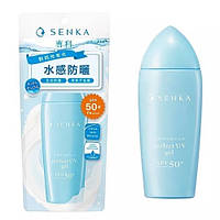 Солнцезащитный крем Shiseido Senka с Двойной Гиалуроновой Кислотой и Шелком 80г