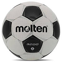 Мяч футбольный MOLTEN F5P3200 №5 PU белый-черный mn
