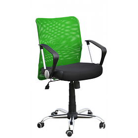 Крісло комп'ютерне дихаюче Аеро LВ хром сітка