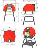 Піч для піци BABY 75 Valoriani Італія, фото 4