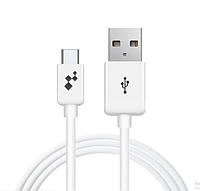 Кабель iEnergy Classic Pro Type-C, 1m, 5A, White