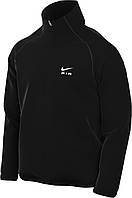 Олимпийка Nike AIR MEN'S POLY-KNIT JACKET черная DQ4221-010