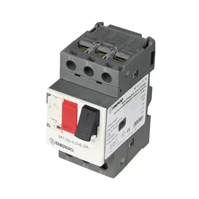 Автомат захисту двигуна M7-32 1.0-1.6А 3P 400В