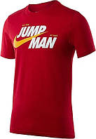 Футболка Nike JORDAN M J JMPMN GFX SS CREW 2 красная DM3219-687