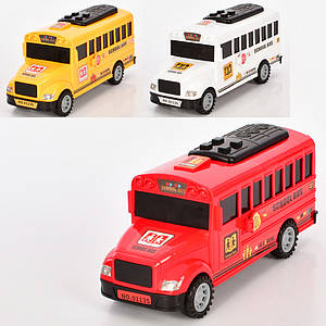 Автобус 686-13 (96шт)23см,інерція,3 види, у пакеті 33-15-9см