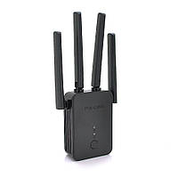 Підсилювач WiFi сигналу з 4-ма вбудованими антенами LV-WR42Q, живлення 220V, 300Mbps, IEEE 802.11b/g/n, от