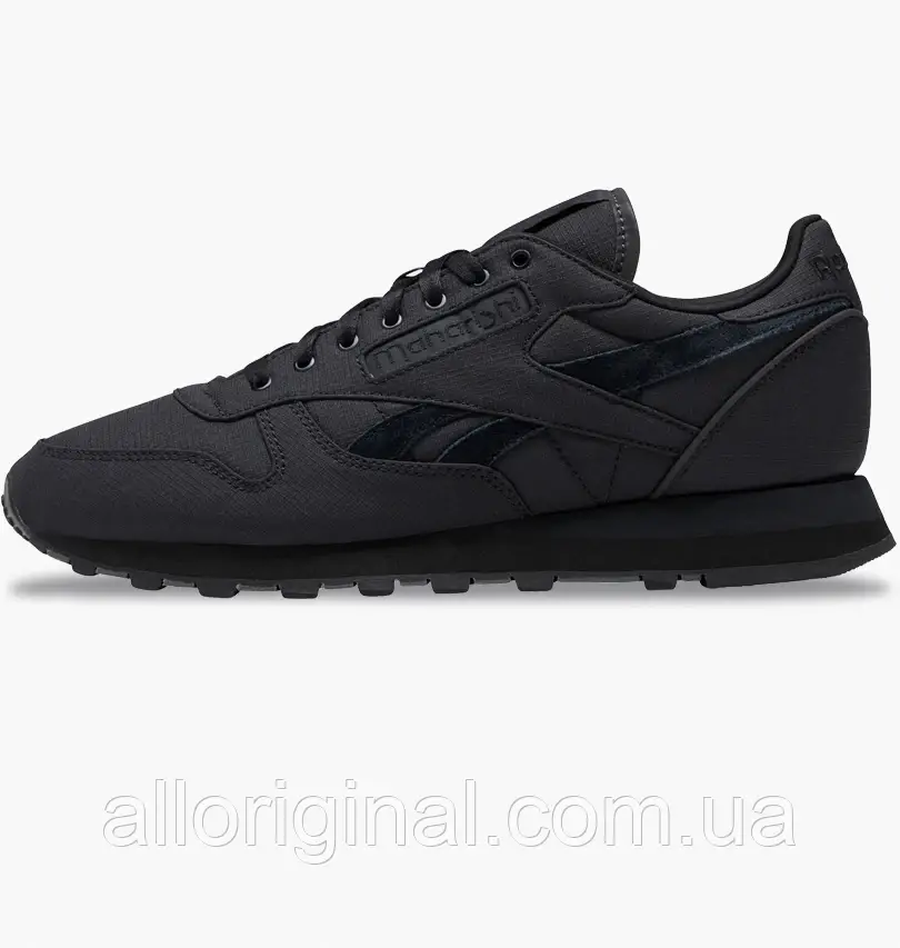 AllOriginal com ua Кросівки Reebok Maharishi Classic Leather Rip Stop Shoes Black Hp3241 РОЗМІРИ ЗАПИТУЙТЕ, фото 1