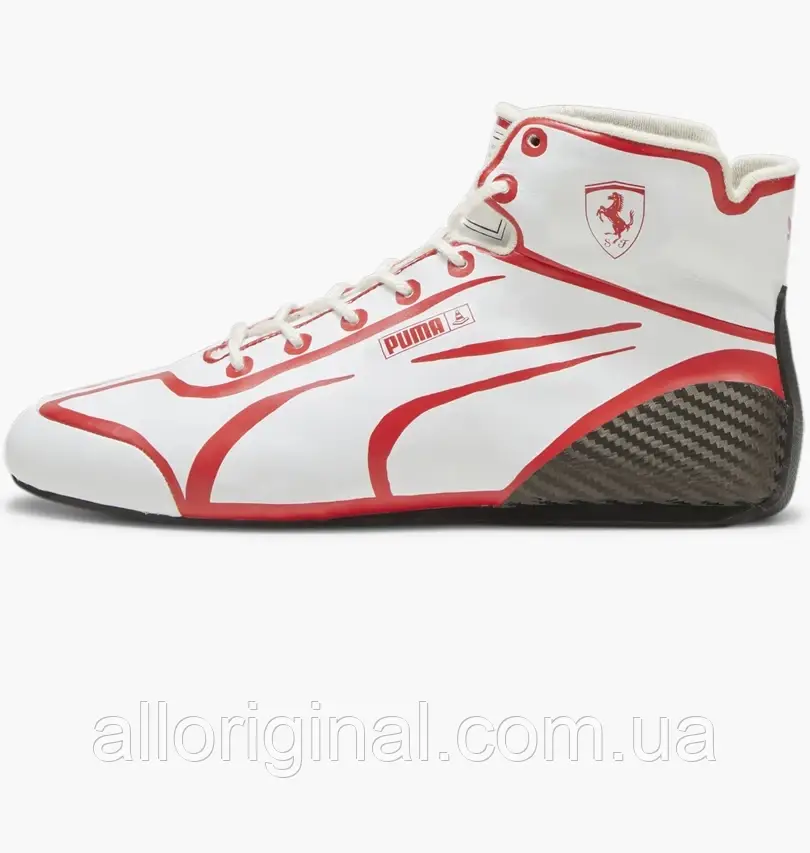 AllOriginal com ua Кросівки Puma Scuderia Ferrari Speedcat Pro X Joshua Vides White 307996-01 РОЗМІРИ, фото 1