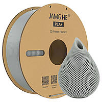 Пластик для 3D принтера JamgHe PLA Plus 1.75 мм, 1кг, Сірий