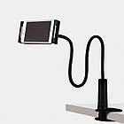 NEW Гнучкий тримач для телефону і планшету з прищіпкоюMultifunction Phone Clip чорний, фото 7