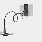 NEW Гнучкий тримач для телефону і планшету з прищіпкоюMultifunction Phone Clip чорний, фото 3