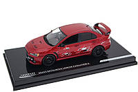 Коллекционная модель авто Mitsubishi Lancer Evolution Evo X GSR в масштабе 1/43 от производителя Vitesse