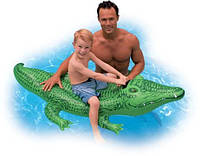 Дитячий надувний плотик для плавання Intex 58546 Крокодил 58546NP irs