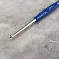 Крючок для вязания Sindtex синий #3,5 с пластиковой ручкой