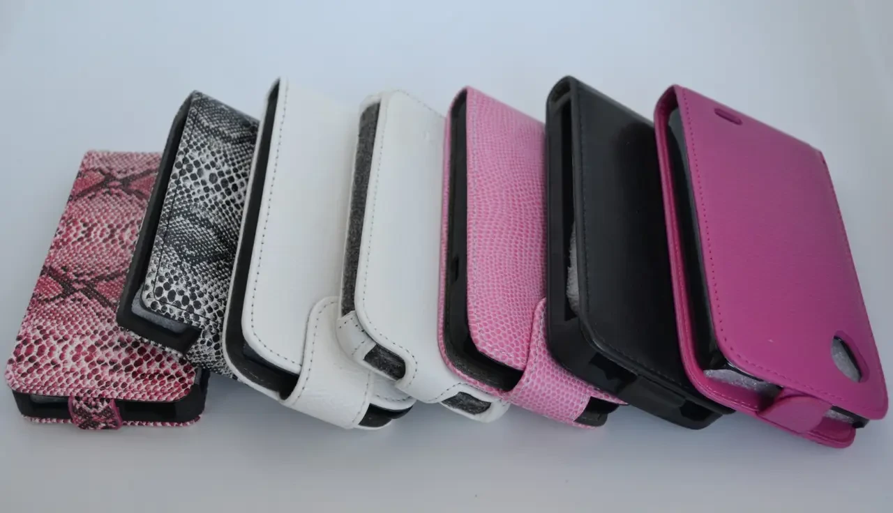 Чохол-книжка для Lenovo S720E (White/Pink), фото 1