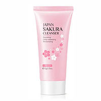 Пенка для умывания с экстрактом сакуры Laikou Japan Sakura Cleanser, 50мл