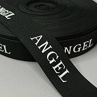Резинка Angel для спортивного одягу 3 см - черная