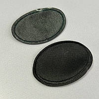 Термо нашивка, заплатка (RP-6383.1) 5х6,5 см - черный