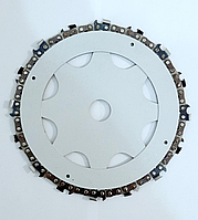 Диск круг с цепью Stihl для бензокосы и триммера диаметр 200 мм