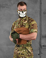 Армійський чоловічий убакс койот мультиків, бойова тактична сорочка, убакс мультикам із коротким рукавом ip224