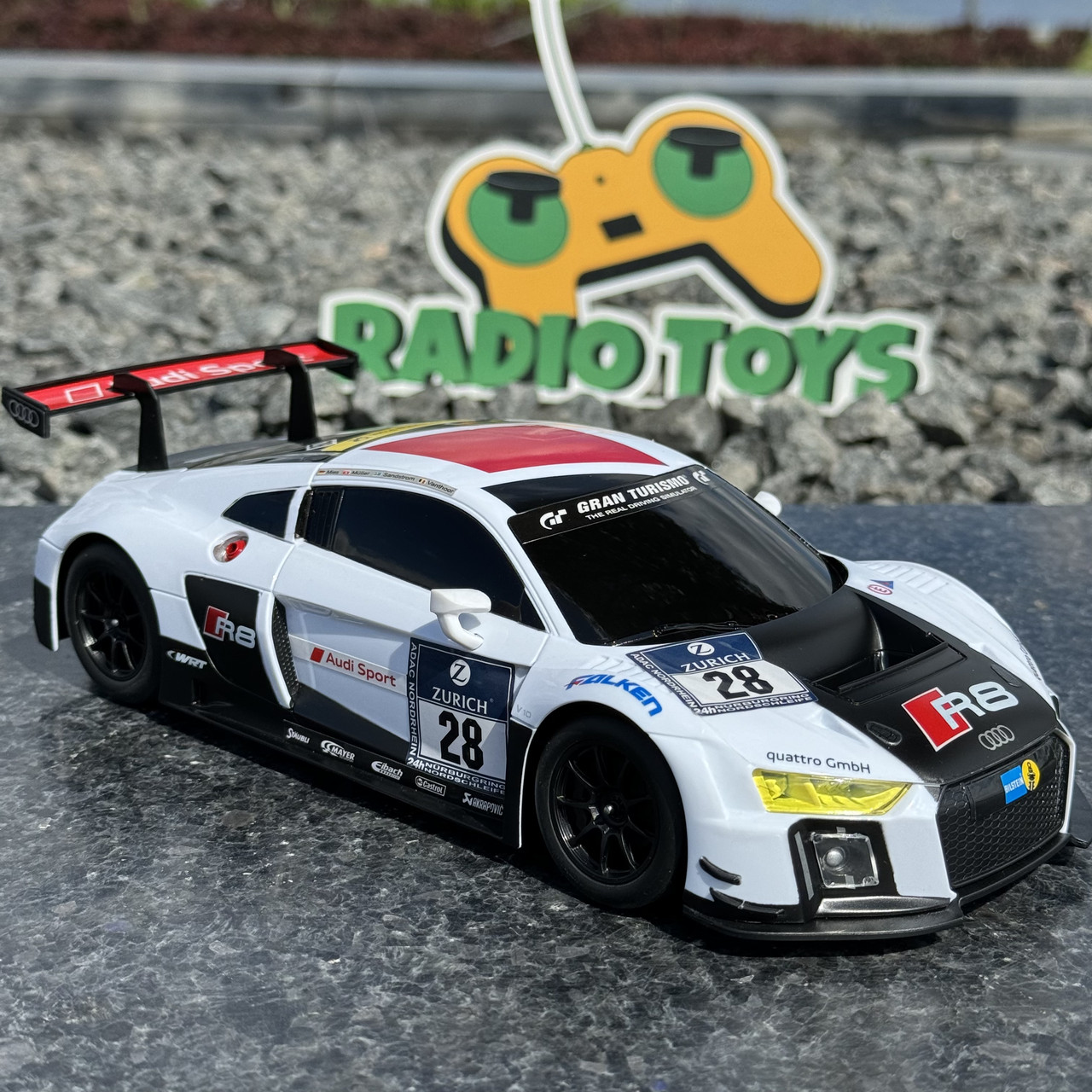 Спорткар на радіоуправлінні AUDI R8 LMS | Машинка на пульті управління | Машина Ауди на радіокеруванні, фото 1