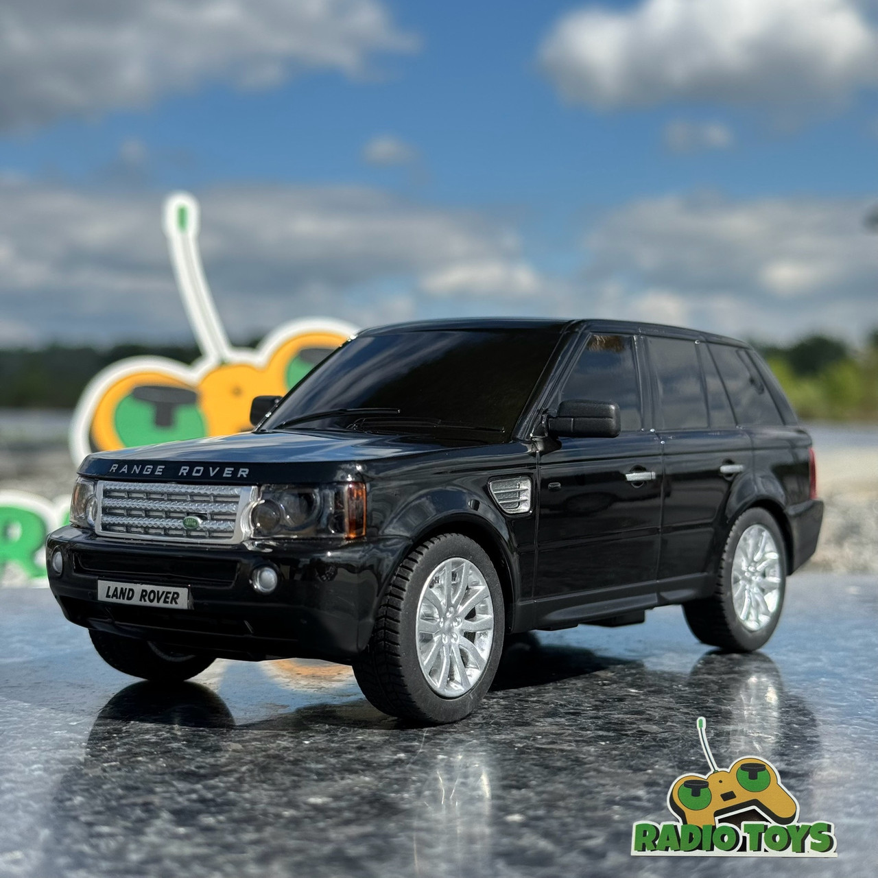 Машинка на радіоуправлінні Range Rover Sport Чорний | Машинка на пульті управління | Машина Ренж Ровер на радіокеруванні, фото 1