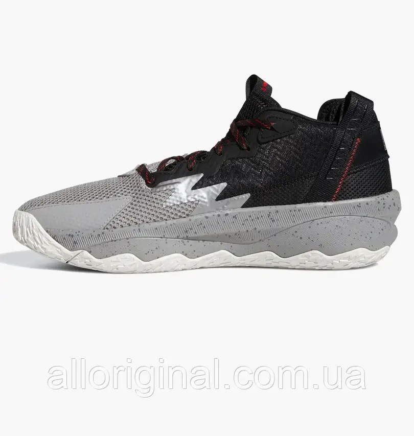 AllOriginal com ua Кросівки Adidas Dame 8 Basketball Shoes Black/Grey Hr1558 РОЗМІРИ ЗАПИТУЙТЕ, фото 1