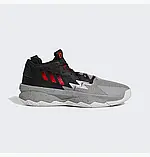 AllOriginal com ua Кросівки Adidas Dame 8 Basketball Shoes Black/Grey Hr1558 РОЗМІРИ ЗАПИТУЙТЕ, фото 2