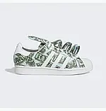 AllOriginal com ua Кросівки Adidas Jeremy Scott Money Print Superstar Shoes White/Light Blue Hp6596 РОЗМІРИ, фото 2