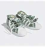 AllOriginal com ua Кросівки Adidas Jeremy Scott Money Print Superstar Shoes White/Light Blue Hp6596 РОЗМІРИ, фото 5