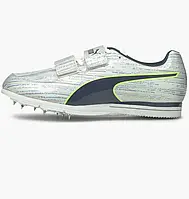 Urbanshop com ua Кросівки Puma Evospeed Triple Jump / Pole Vault Field Event Spikes White/Turquoise 195529-01