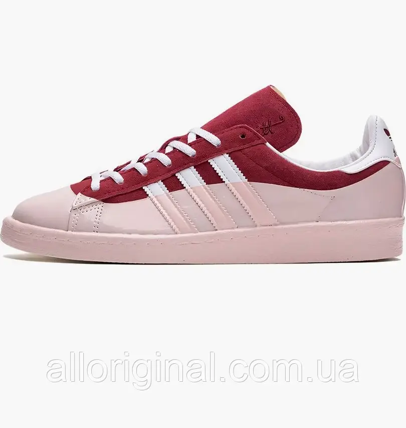 AllOriginal com ua Кросівки Adidas X Cali Dewitt Campus 80S “Burgundy” Pink/Red ig3138 РОЗМІРИ ЗАПИТУЙТЕ, фото 1