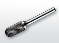 Борфреза твердосплавний тип C (сфероциліндрична), 3.0 мм, хвостовик 3-мм перехресна насічка