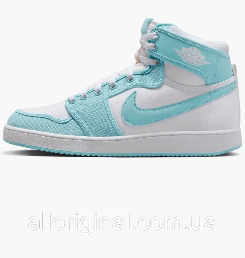 AllOriginal com ua Кросівки Air Jordan 1 Ko Shoes White/Light Blue DO5047-411 РОЗМІРИ ЗАПИТУЙТЕ, фото 1