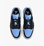 AllOriginal com ua Кросівки Air Jordan 1 Low Shoes Black/Blue 553558-041 РОЗМІРИ ЗАПИТУЙТЕ, фото 5