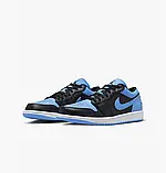 AllOriginal com ua Кросівки Air Jordan 1 Low Shoes Black/Blue 553558-041 РОЗМІРИ ЗАПИТУЙТЕ, фото 6