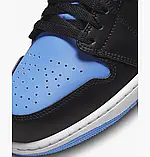 AllOriginal com ua Кросівки Air Jordan 1 Low Shoes Black/Blue 553558-041 РОЗМІРИ ЗАПИТУЙТЕ, фото 8