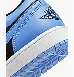 AllOriginal com ua Кросівки Air Jordan 1 Low Shoes Black/Blue 553558-041 РОЗМІРИ ЗАПИТУЙТЕ, фото 9