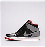 AllOriginal com ua Кросівки Air Jordan 1 Mid Black/Grey DQ8426-006 РОЗМІРИ ЗАПИТУЙТЕ, фото 4