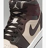 AllOriginal com ua Кросівки Air Jordan 1 Mid Se Bordo/Peach FZ4359-200 РОЗМІРИ ЗАПИТУЙТЕ, фото 8