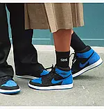 AllOriginal com ua Кросівки Air Jordan 1 Retro High Og Black/Blue DZ5485-042 РОЗМІРИ ЗАПИТУЙТЕ, фото 6