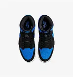 AllOriginal com ua Кросівки Air Jordan 1 Retro High Og Black/Blue DZ5485-042 РОЗМІРИ ЗАПИТУЙТЕ, фото 8