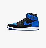 AllOriginal com ua Кросівки Air Jordan 1 Retro High Og Black/Blue DZ5485-042 РОЗМІРИ ЗАПИТУЙТЕ, фото 9
