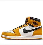 AllOriginal com ua Кросівки Air Jordan 1 Retro High Og White/Yellow DZ5485-701 РОЗМІРИ ЗАПИТУЙТЕ, фото 2