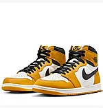 AllOriginal com ua Кросівки Air Jordan 1 Retro High Og White/Yellow DZ5485-701 РОЗМІРИ ЗАПИТУЙТЕ, фото 3