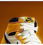 AllOriginal com ua Кросівки Air Jordan 1 Retro High Og White/Yellow DZ5485-701 РОЗМІРИ ЗАПИТУЙТЕ, фото 10